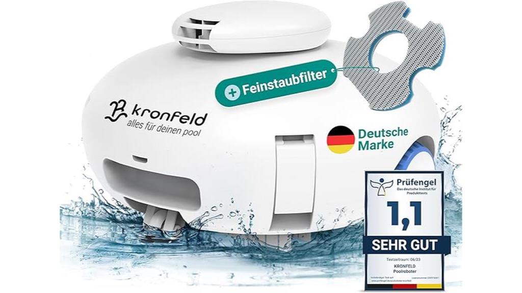 KRONFELD Poolroboter Bewertung: Effiziente Reinigungslösung