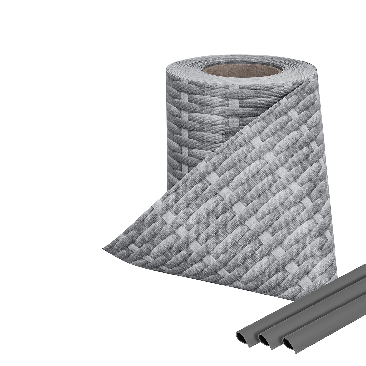 KESSER® PVC Sichtschutzrolle 35 m × 19 cm, blickdicht, wetter- & windfest